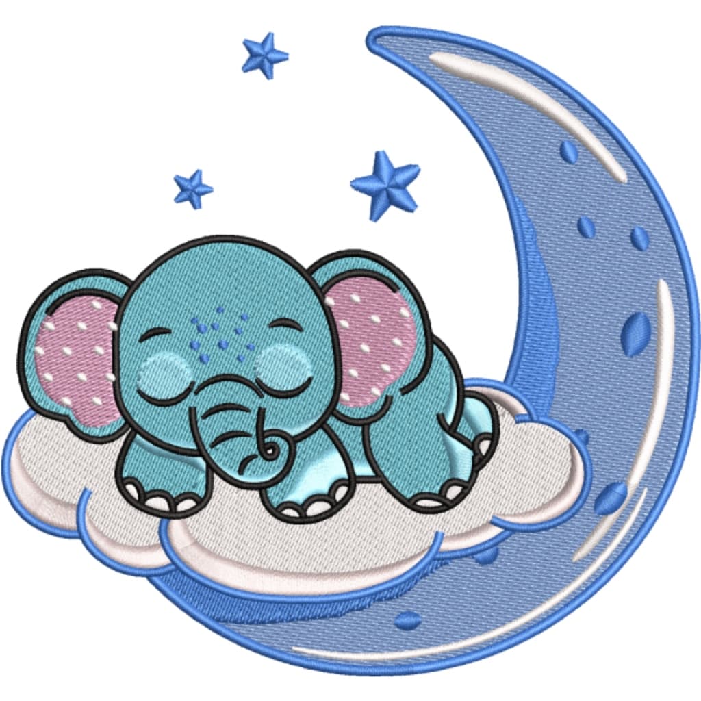 Sleeping Baby Elephant